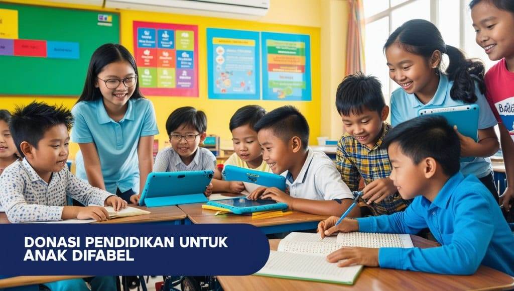 Jenis Donasi Pendidikan untuk Anak Difabel