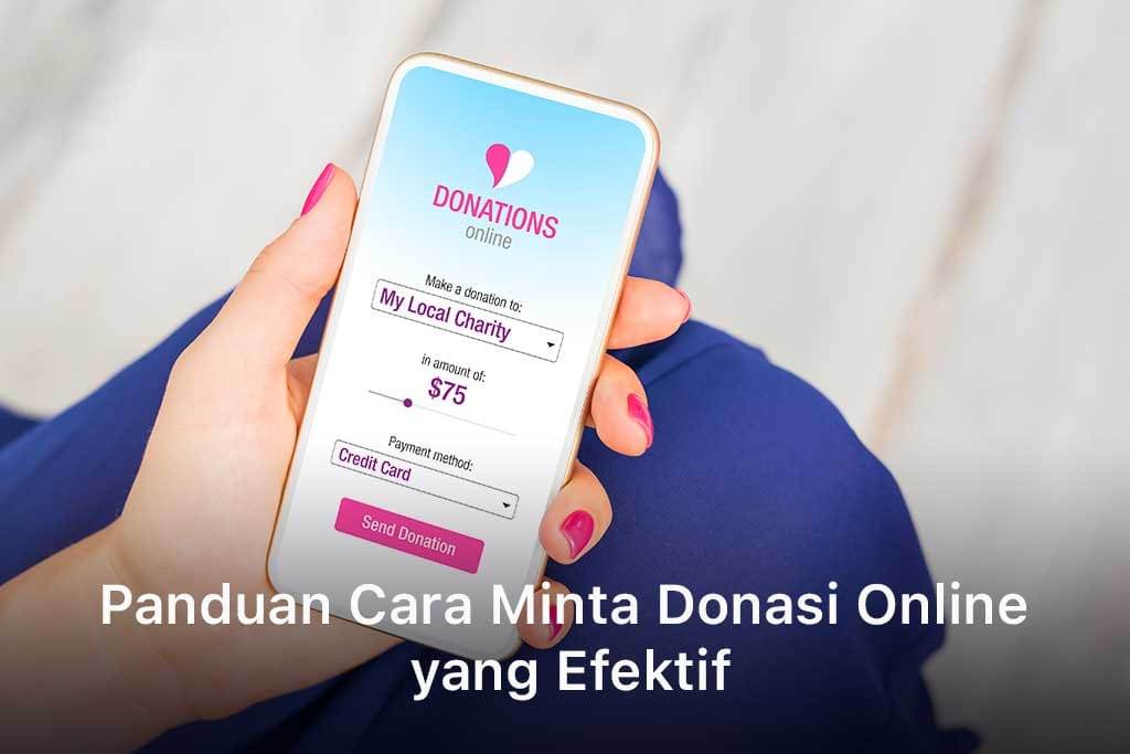 Cara Minta Donasi Online