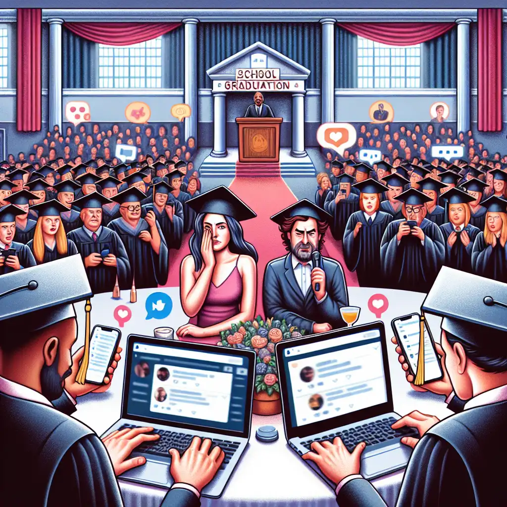 Angger Dimas Sindir Tamara Tyasmara di Acara Wisuda Dante