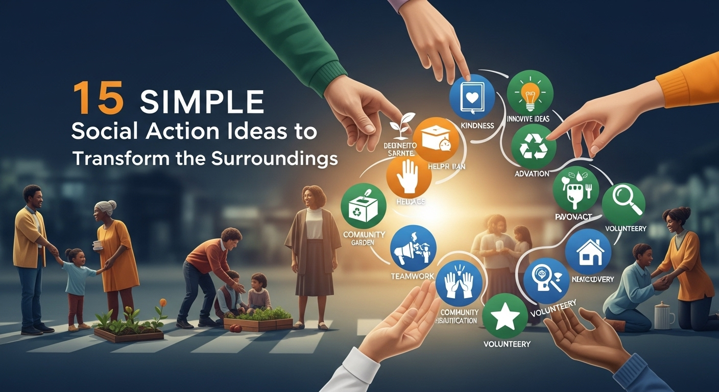 15 Ide Aksi Sosial Sederhana untuk Mengubah Sekitar