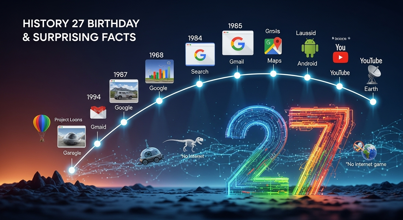 Ulang Tahun ke-27 Google: Sejarah & Fakta Mengejutkan