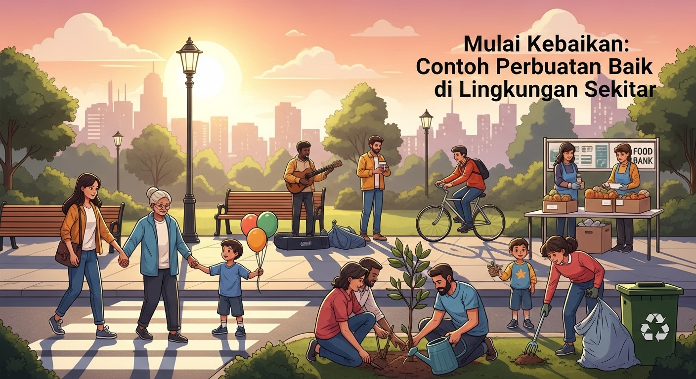 Mulai Kebaikan: Contoh Perbuatan Baik di Lingkungan Sekitar