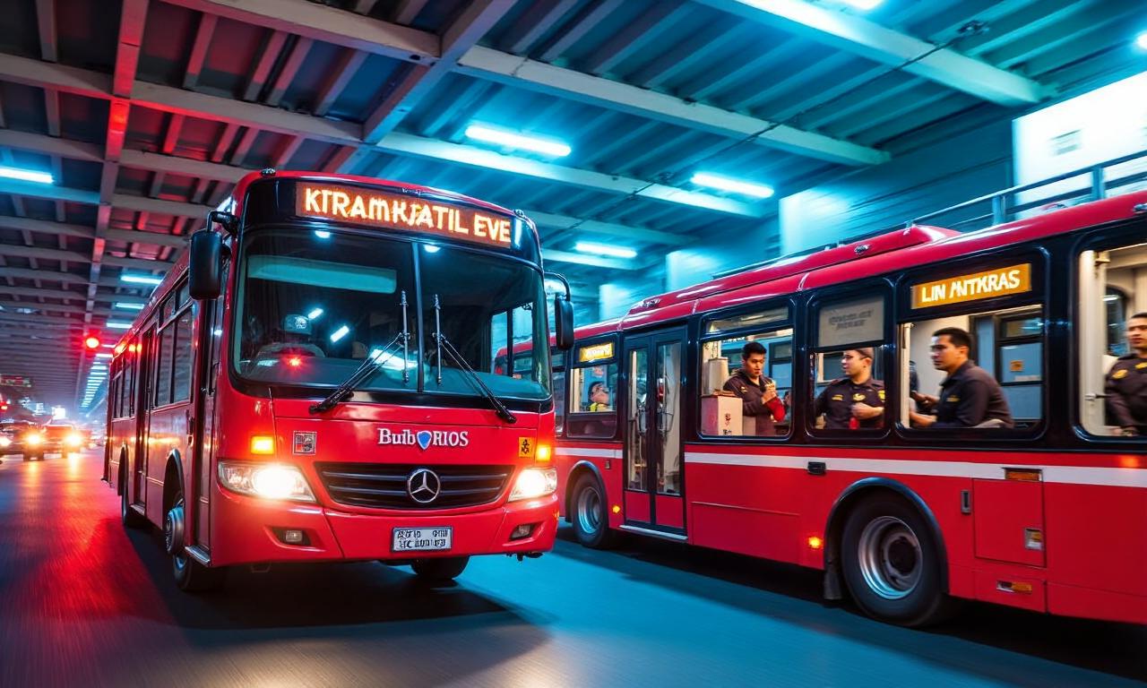 2 Alphard Pelat Merah Melintas di “Jalur Langit” Transjakarta Dikawal Patwal – Polisi Telusuri