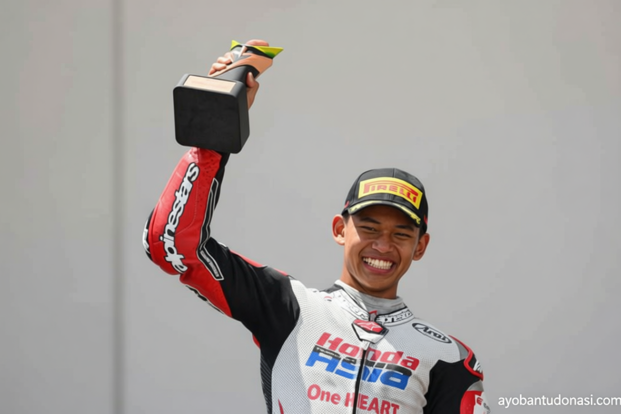 Kunjungan Penting: Veda Ega posisi ketiga klasemen usai capai podium GP Brasil