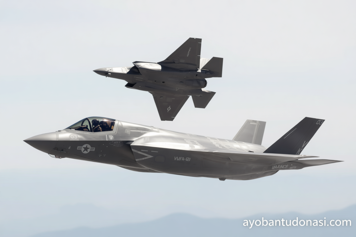 Pesawat militer AS lepas landas dari Israel di tengah isu negosiasi