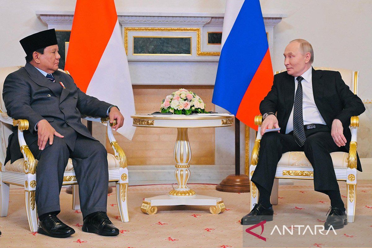 Yang Dibahas: Senin, Putin jamu Prabowo di Moskow bahas kemitraan strategis