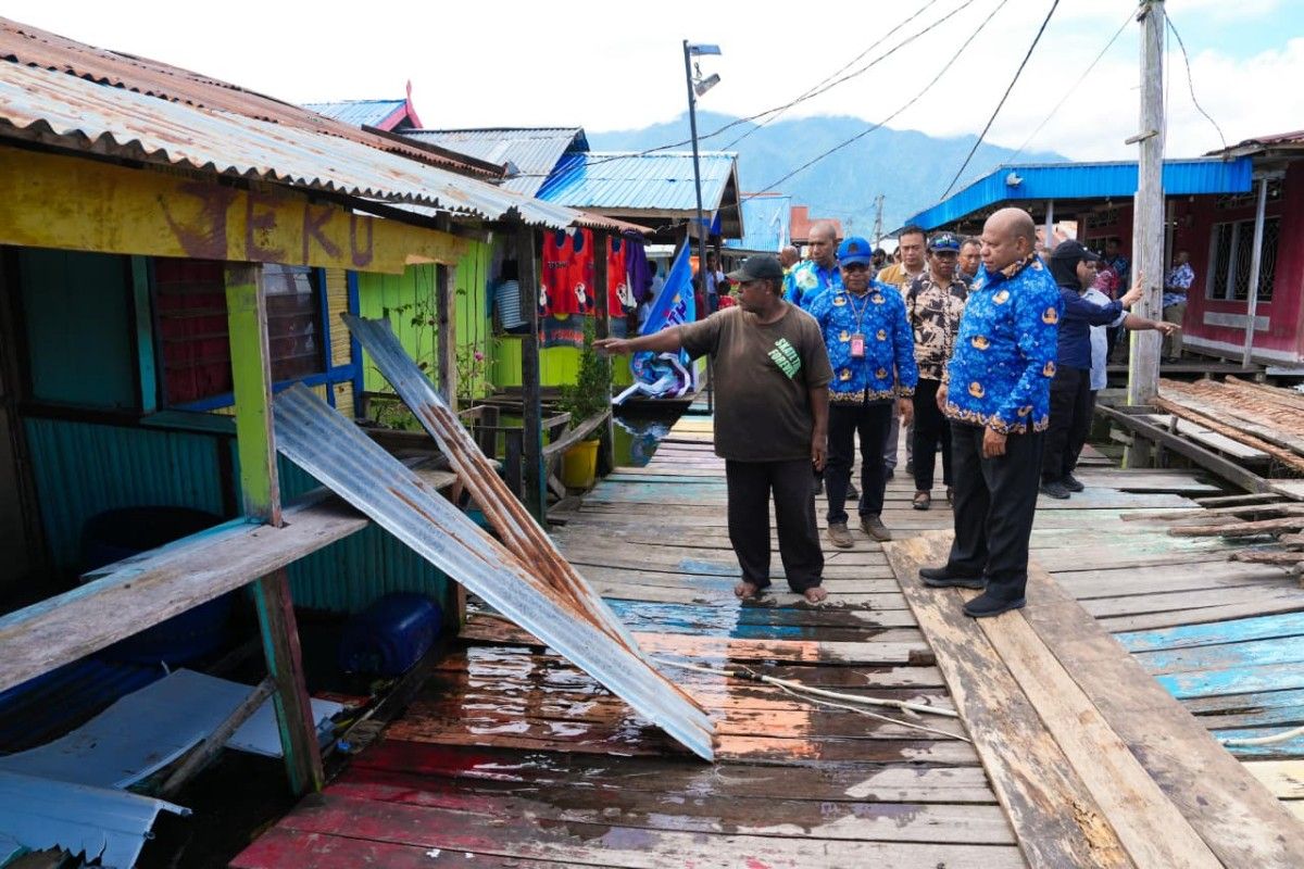 Gubernur Papua siapkan langkah cepat tangani banjir Kampung Yoboi