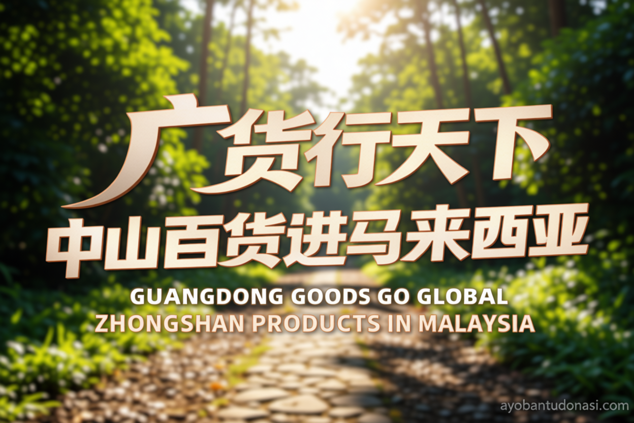 New Policy: Produk Guangdong Mendunia: Acara “Produk Zhongshan di Malaysia” Resmi Debut di Luar Negeri