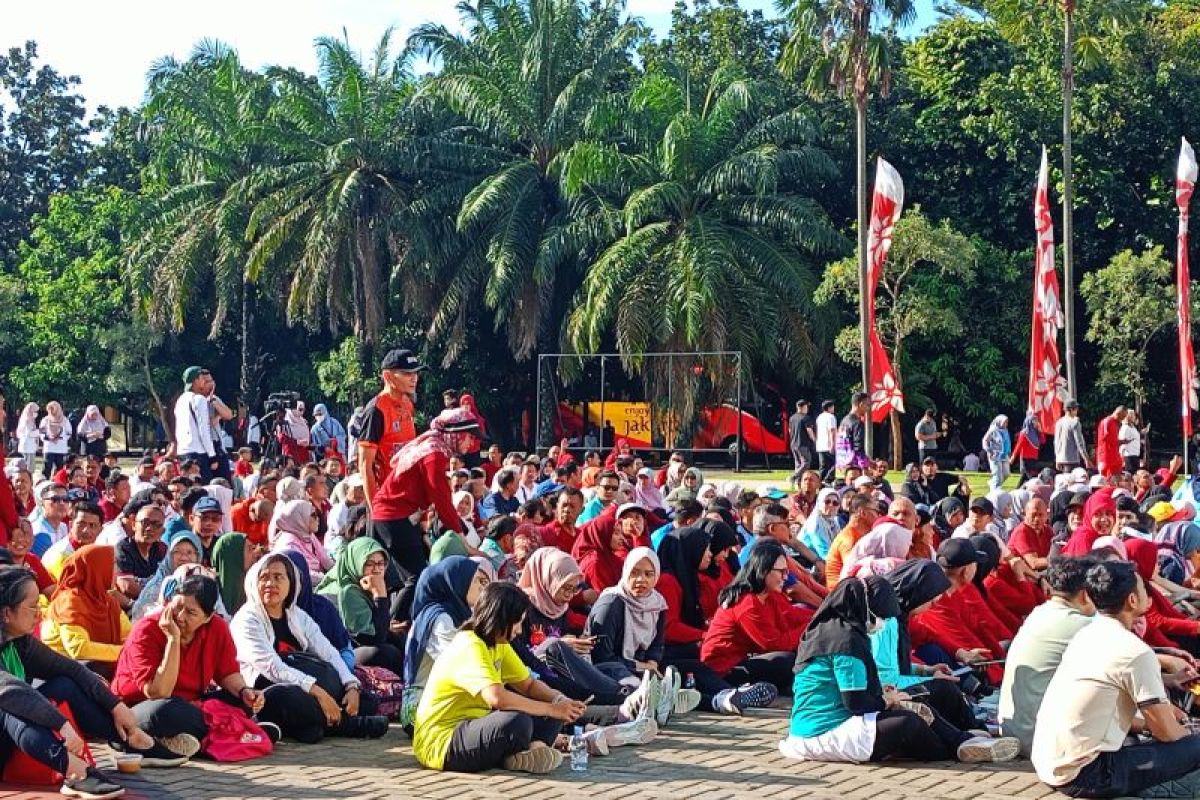 Rencana Khusus: Pemkot Jaktim tetap gelar senam sehat meski ada pemberlakuan WFH