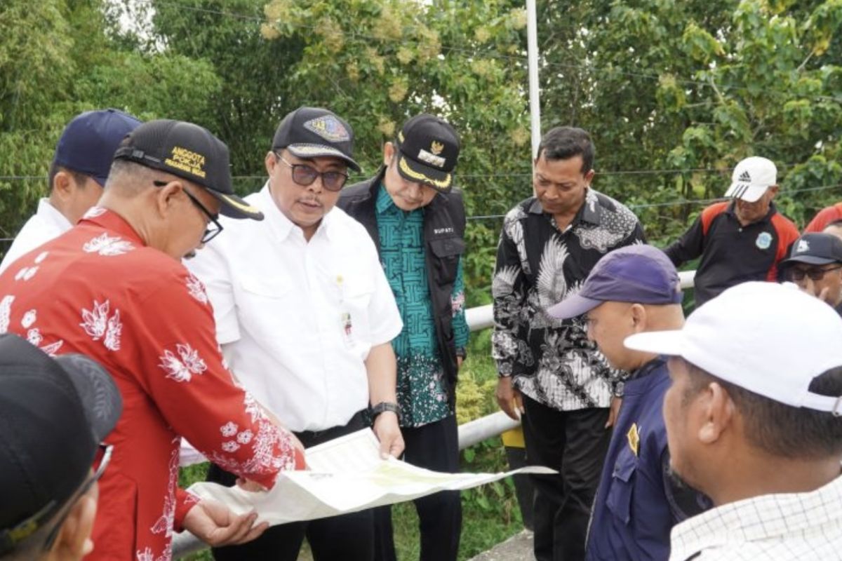 Kunjungan Penting: Kementan siapkan irigasi perpompaan jaga pasokan air di Lamongan