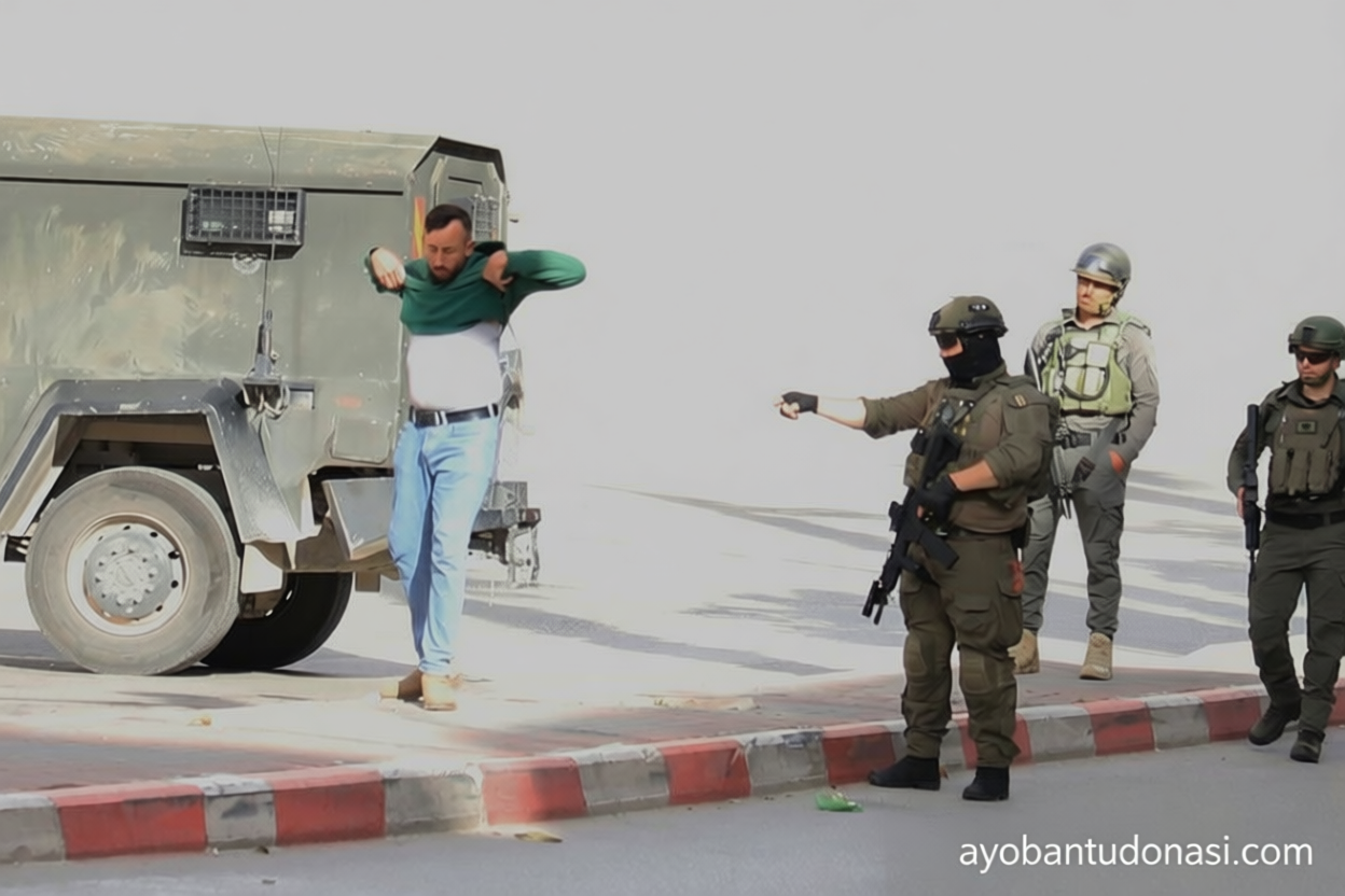 Pasukan Israel bangun pos pemeriksaan militer di Bethlehem