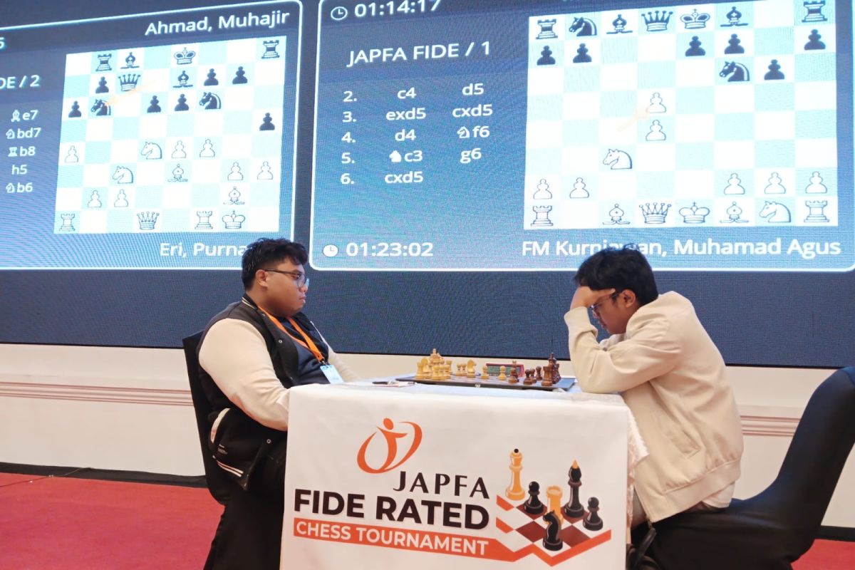 Facing Challenges: IM Aditya Bagus Arfan turun ke posisi lima JAPFA FIDE Rated 2026