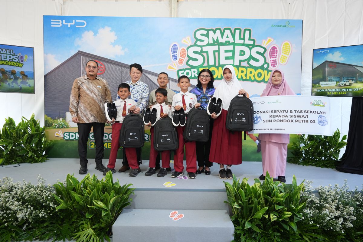 Special Plan: BYD gelar kegiatan Small Steps for Tomorrow fokus di dunia pendidikan