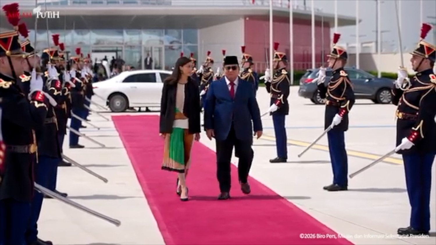 Historic Moment: Presiden Prabowo resmi akhiri kunjungan kenegaraan di Prancis