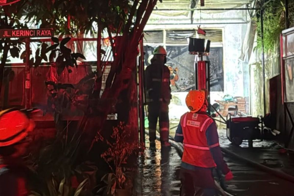 Kerugian akibat kebakaran rumah di Kebayoran Baru capai Rp1 miliar