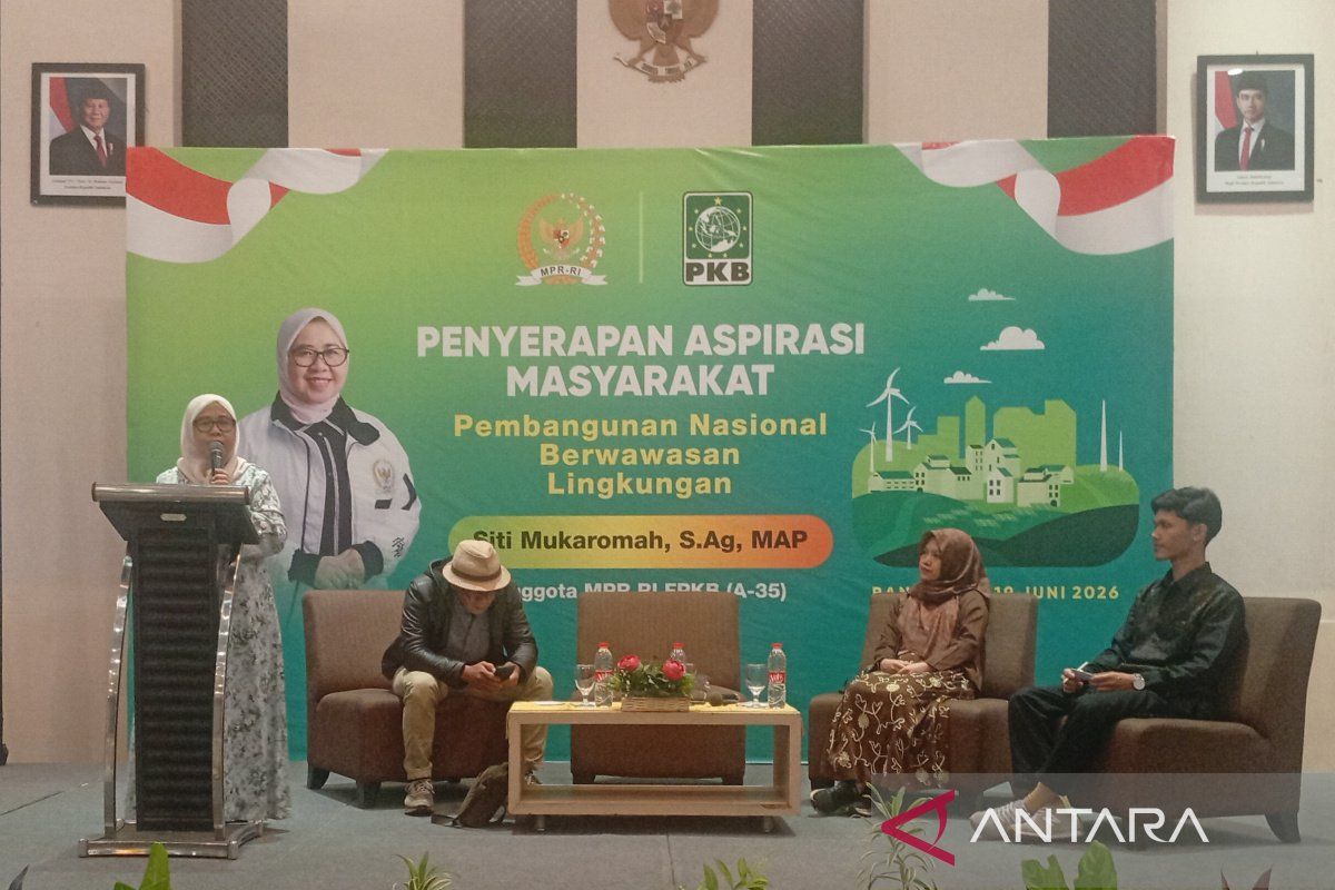 Latest Program: Anggota DPR ajak warga dukung pembangunan berwawasan lingkungan