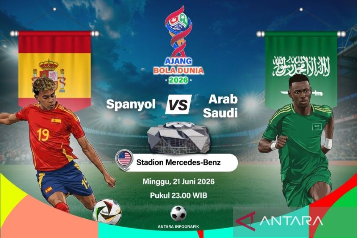Timnas Spanyol raih kemenangan perdana usai hajar Arab Saudi 4-0