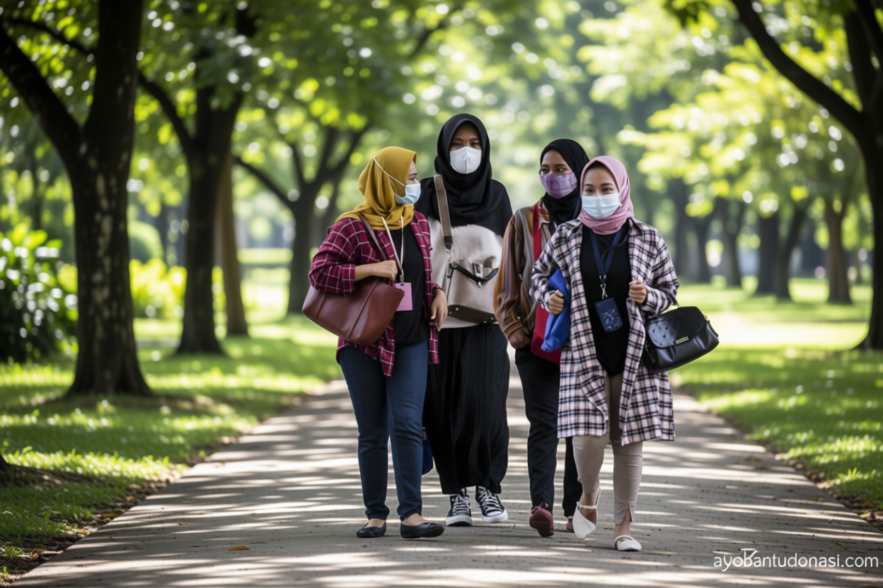 Pakai masker – kualitas udara Jakarta terburuk di dunia