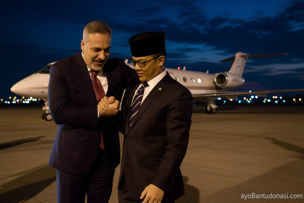 Main Agenda: Menlu RI sambut kedatangan Menlu Turkiye di Jakarta