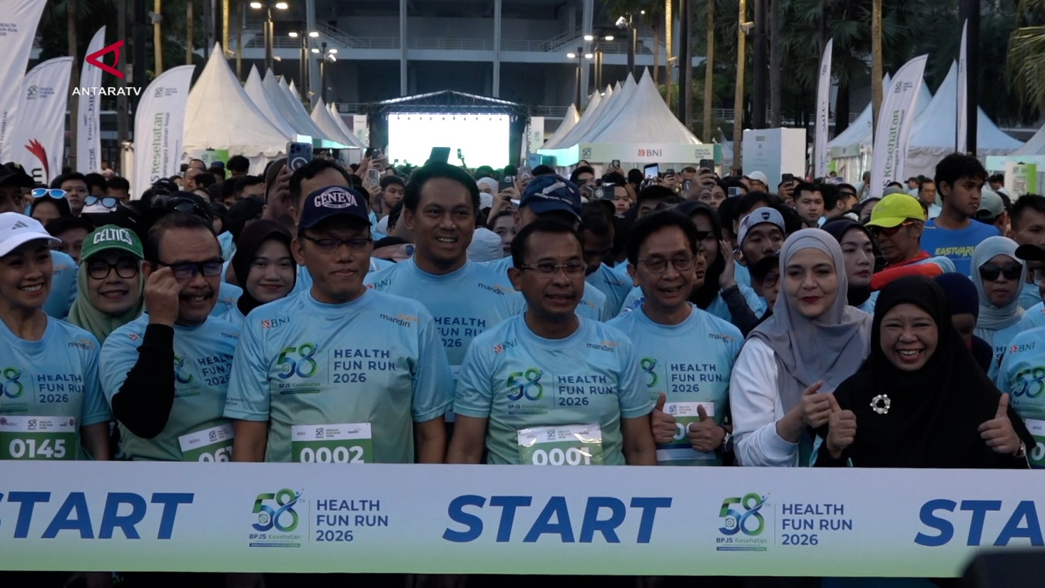 HUT ke-58 – BPJS Kesehatan gelar Fun Run di GBK