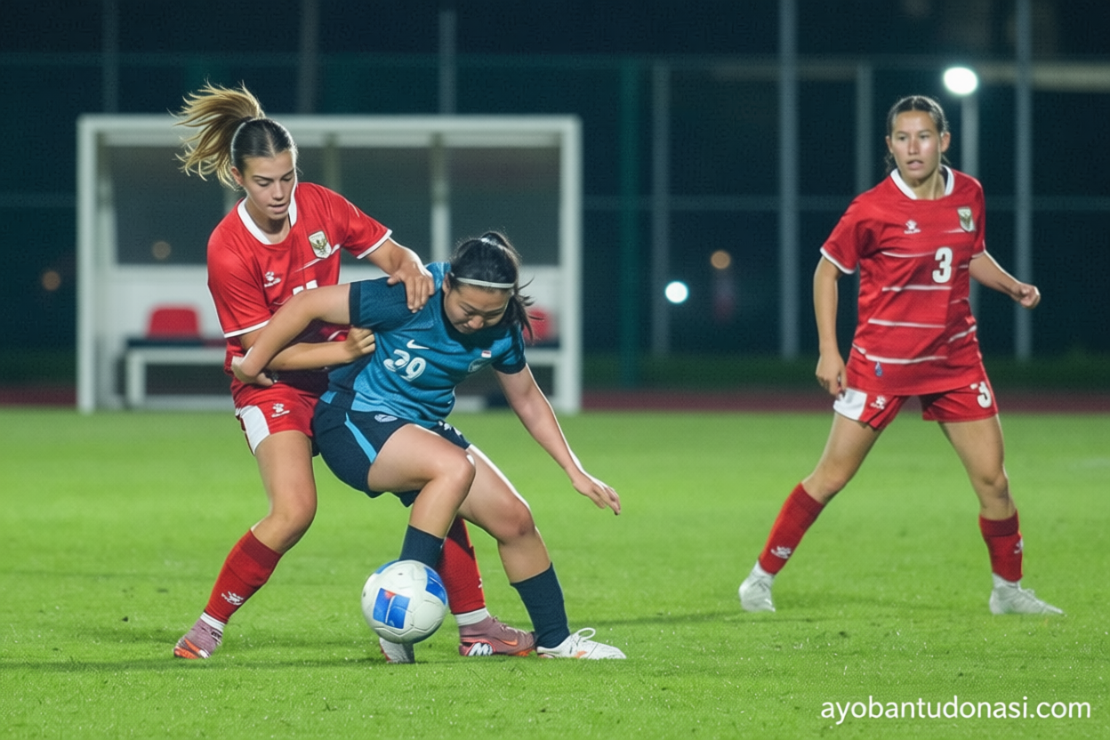 Timnas Sepakbola Putri Indonesia takluk di kandang sendiri 0-2 dari Singapura