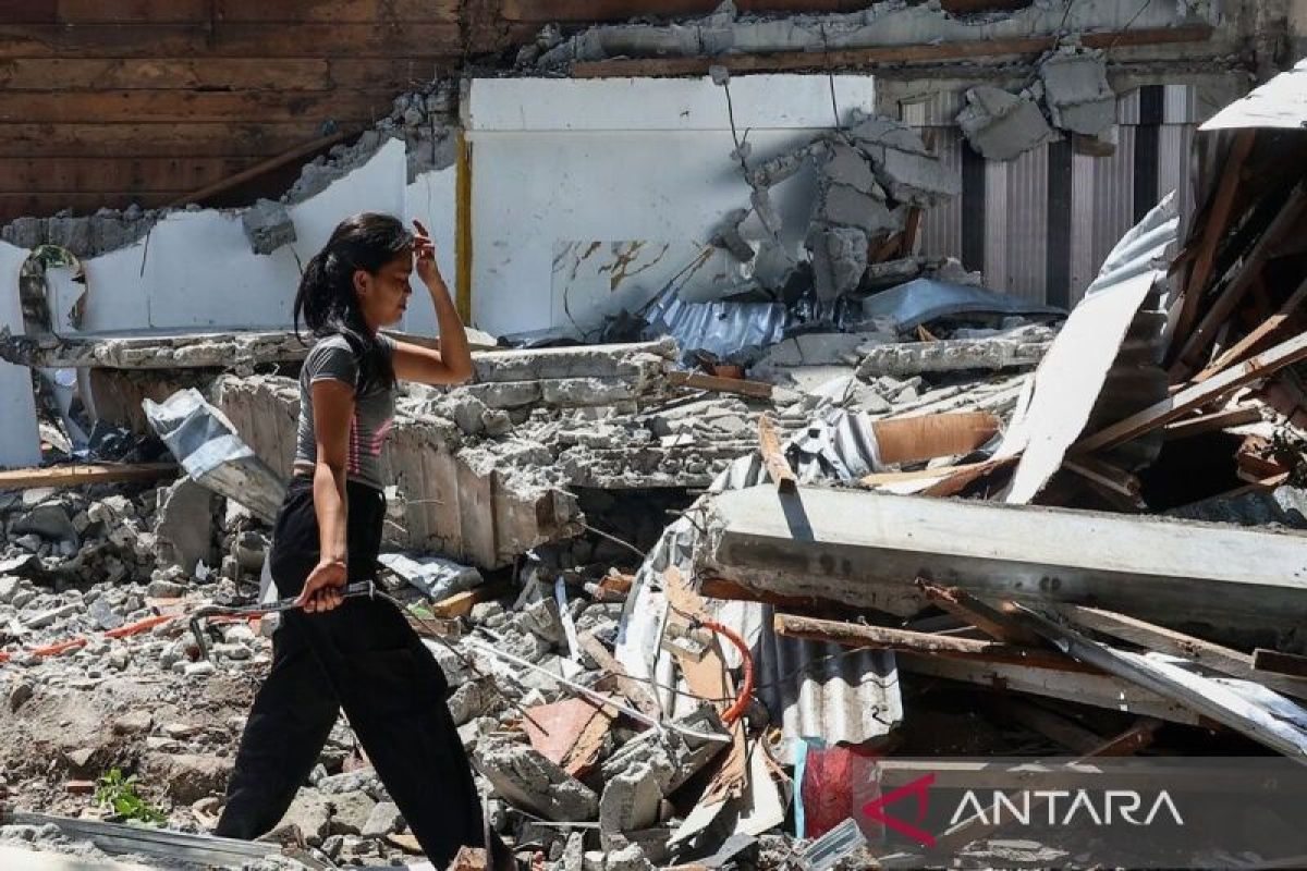 Kerusakan akibat gempa M7,8 di Filipina capai Rp400 miliar
