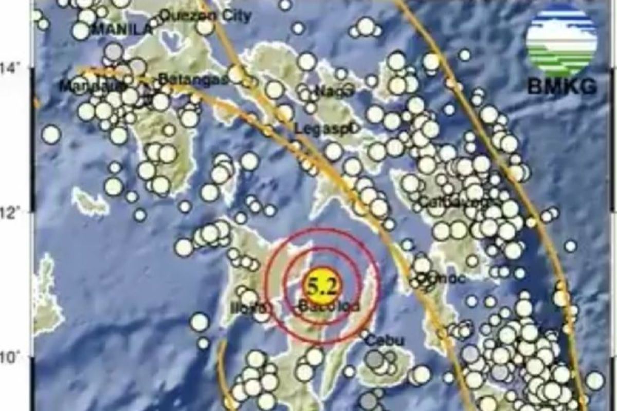 BMKG: Gempa magnitudo 5,2 guncang Kepulauan Sangihe Rabu malam