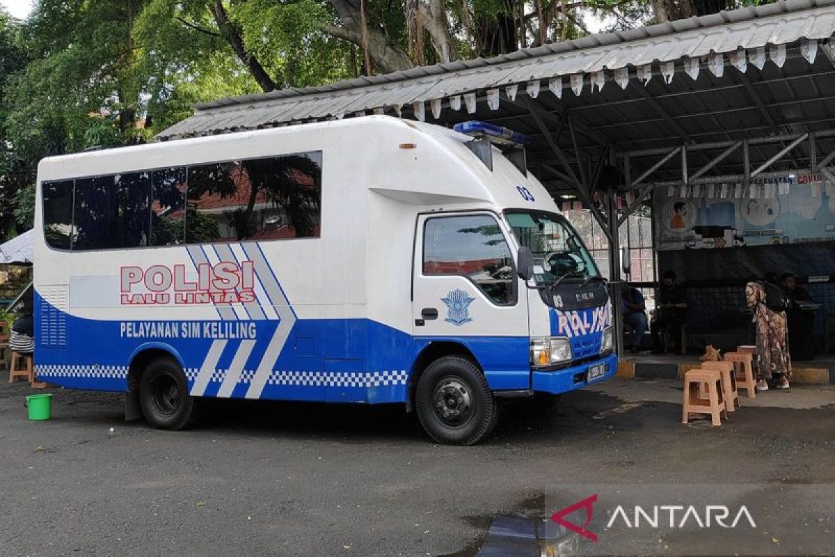 SIM Keliling tersedia di lima lokasi Jakarta pada Jumat