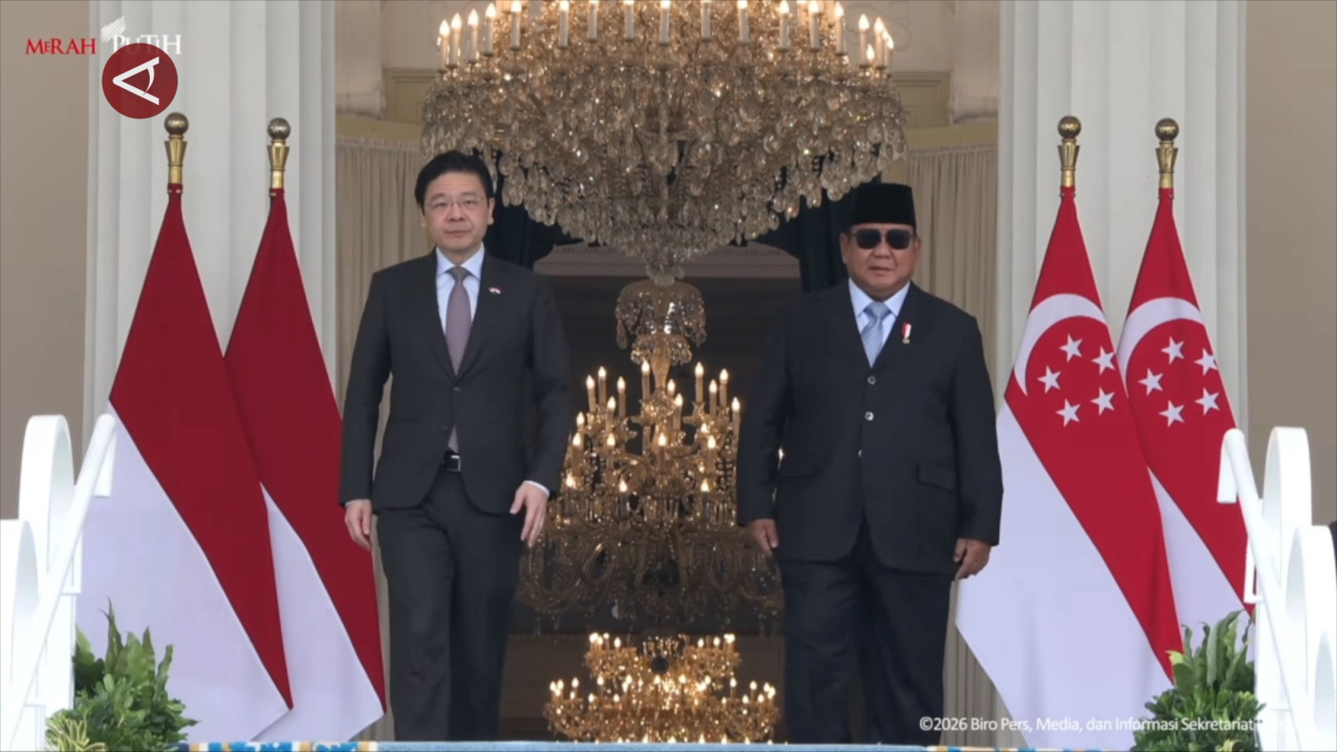 Main Agenda: Prabowo sambut PM Lawrence Wong, RI-Singapura perkuat kerja sama