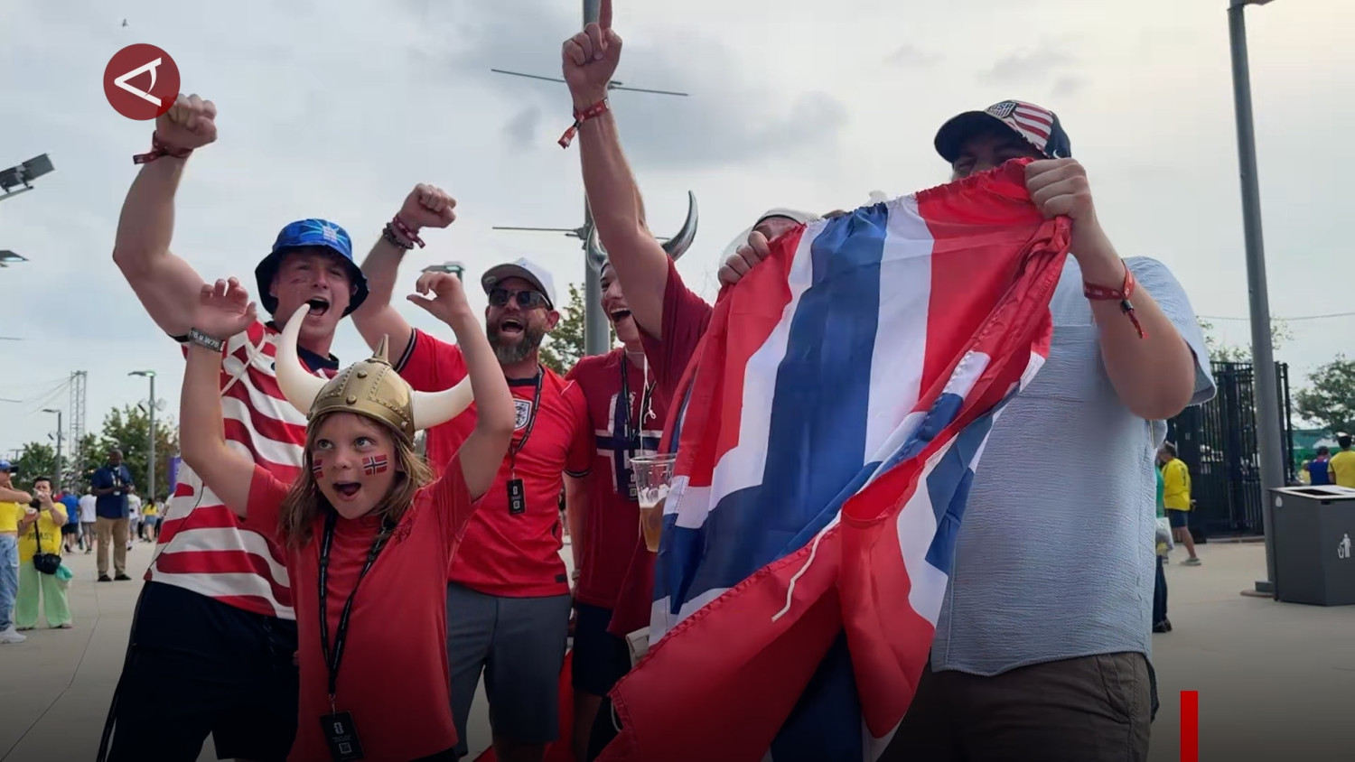 Norwegia cetak sejarah – “Viking Row” bergema usai tumbangkan Brasil