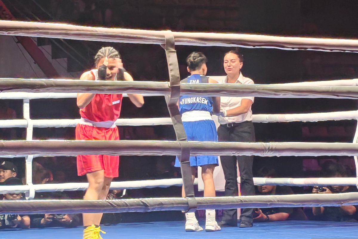 Key Strategy: Anggie awali perjalanan Indonesia di Asian Boxing dengan kemenangan