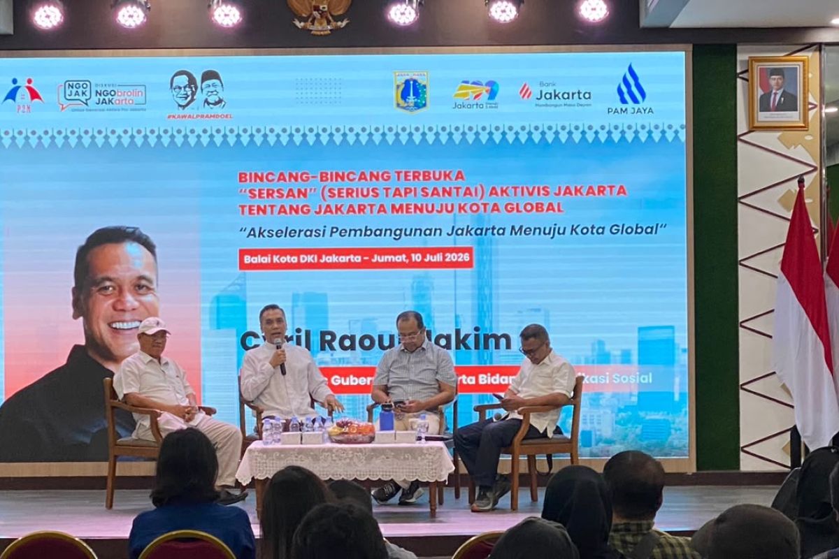 Transformasi Jakarta tak cukup andalkan pembangunan fisik