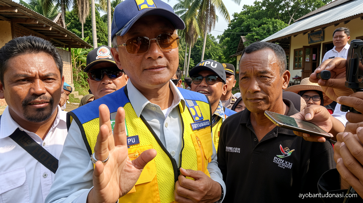 Menteri PU batal ke Amerika, prioritas penanganan bencana Sumatera