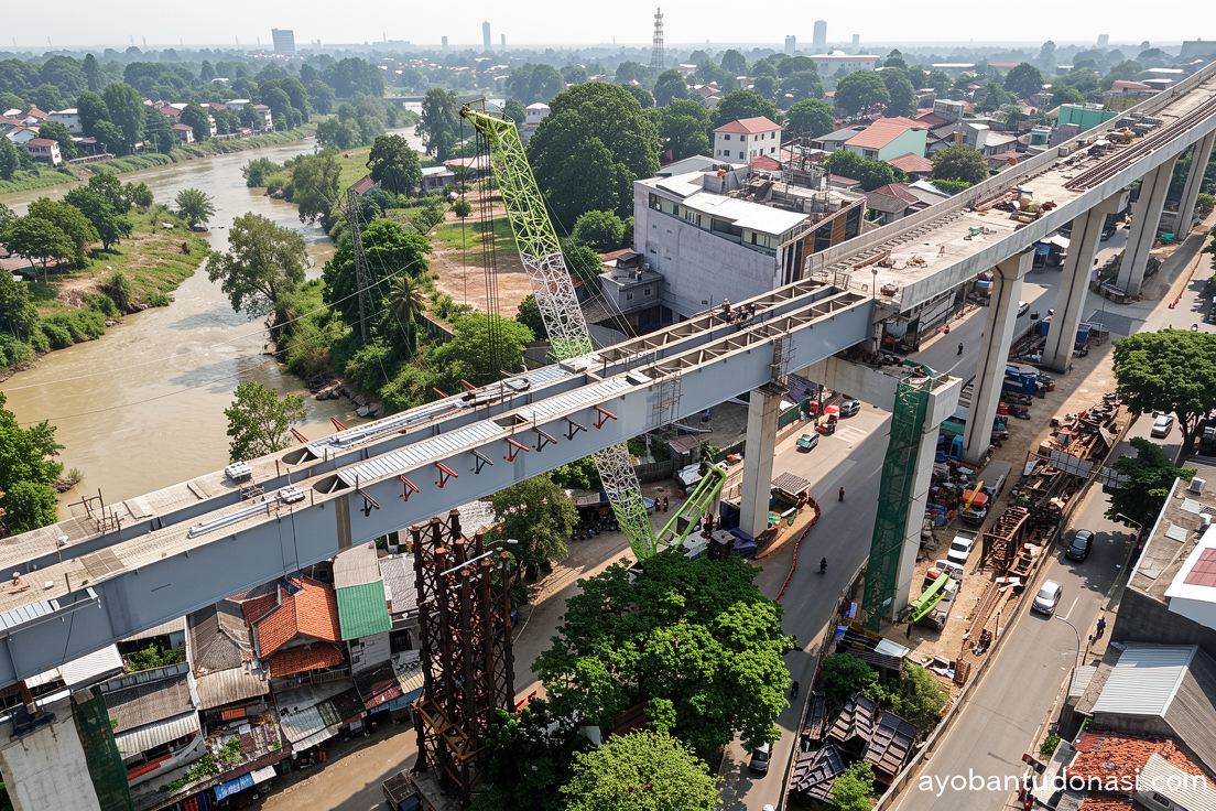 LRT Jakarta Fase 1B rute Velodrome-Manggarai tersambung 100 persen