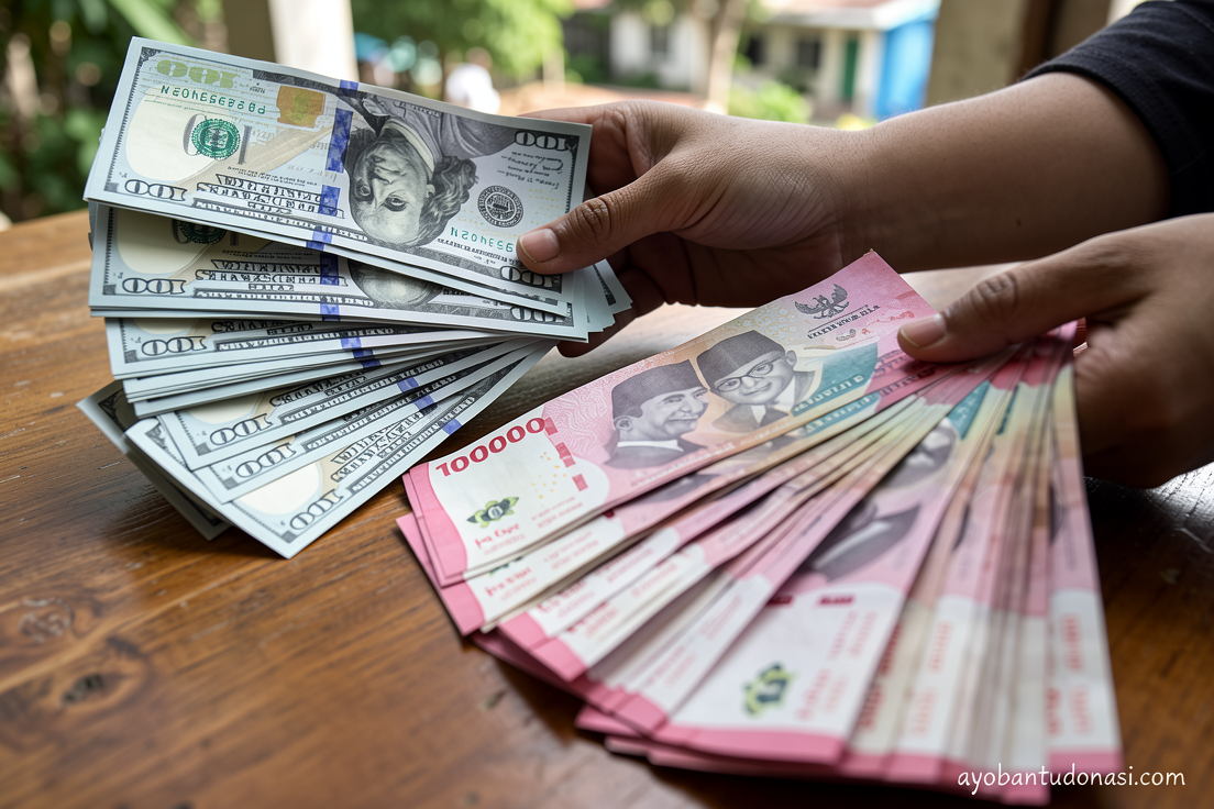 Rupiah melemah seiring meningkatnya ketegangan geopolitik di Timteng