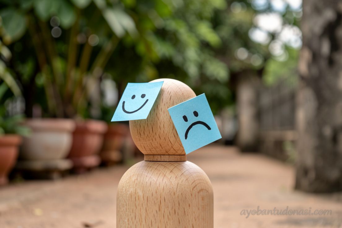 Tidak semua emosi perlu ditunjukkan di depan orang lain