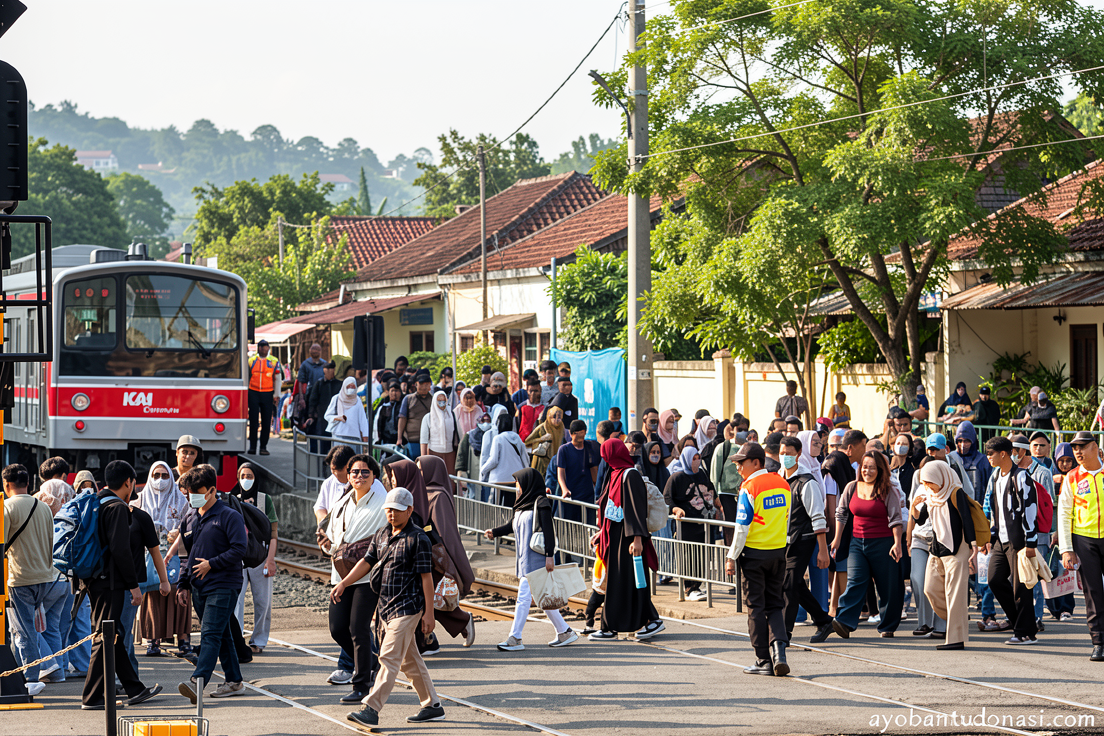 Rata-Rata 431 Ribu Pelanggan per Hari, KAI Siapkan Peron Jalur 6, 7, dan 8 Stasiun Bogor untuk Mengurangi Kepadatan