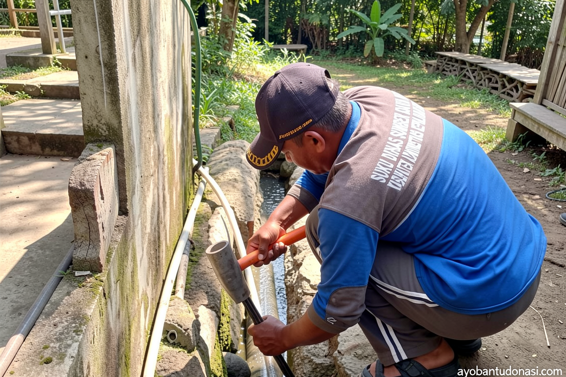 Cuaca buruk ganggu pasokan air bersih Pulau Panggang
