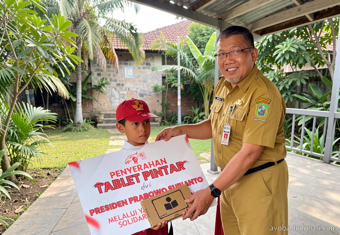 Banjarnegara salurkan 250 tablet pintar ke siswa di wilayah blank spot