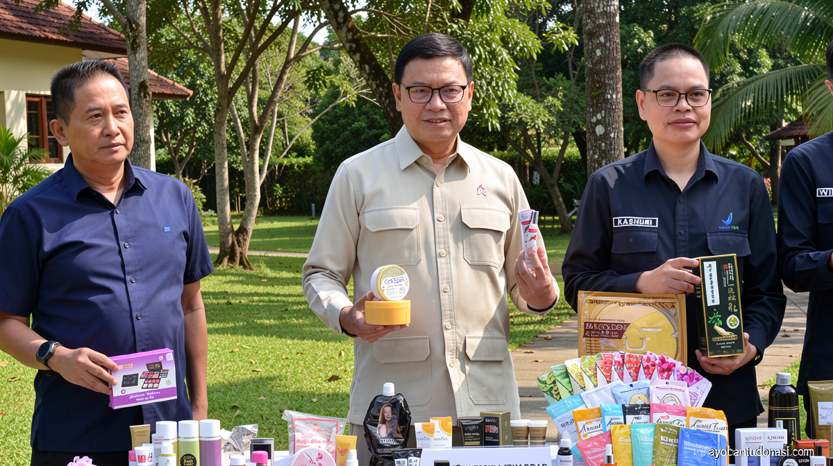 BPOM tindak 2.205 item kosmetik ilegal senilai Rp35,8 miliar