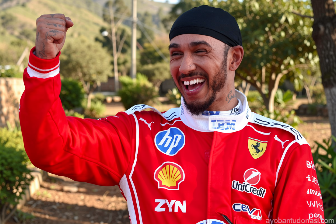 Lewis Hamilton pamerkan momen libur bersama Kim Kardashian