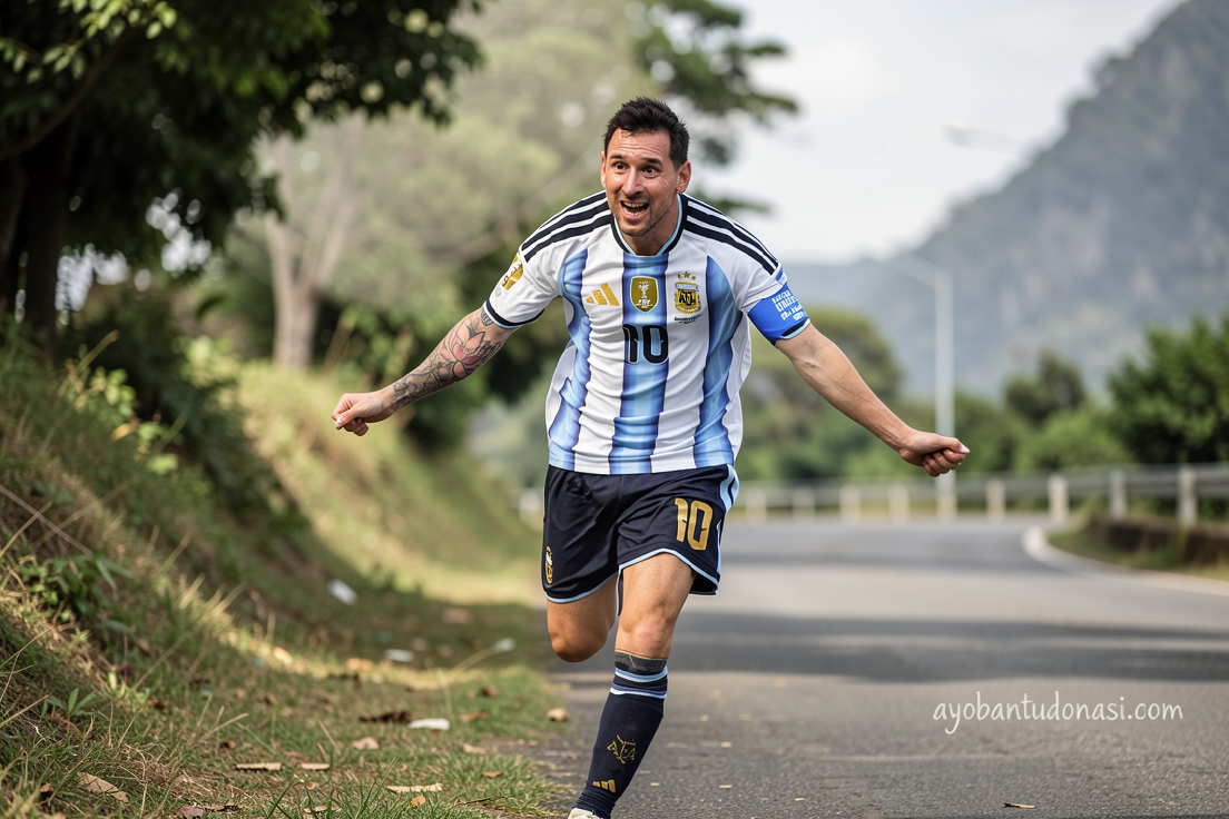 Messi mengenang foto yang “sulit dipercaya” bersama bayi Yamal