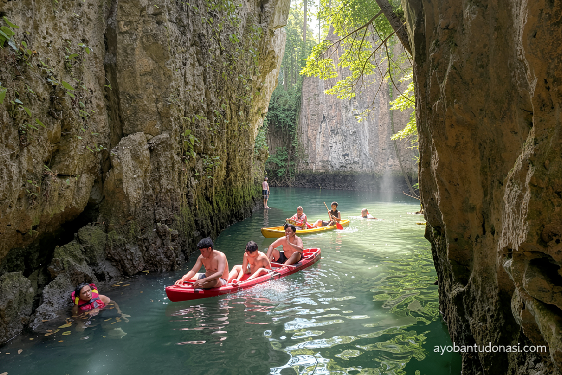 Pemkab Kaltim ajak wisatawan jelajahi danau dalam Goa Gumantung