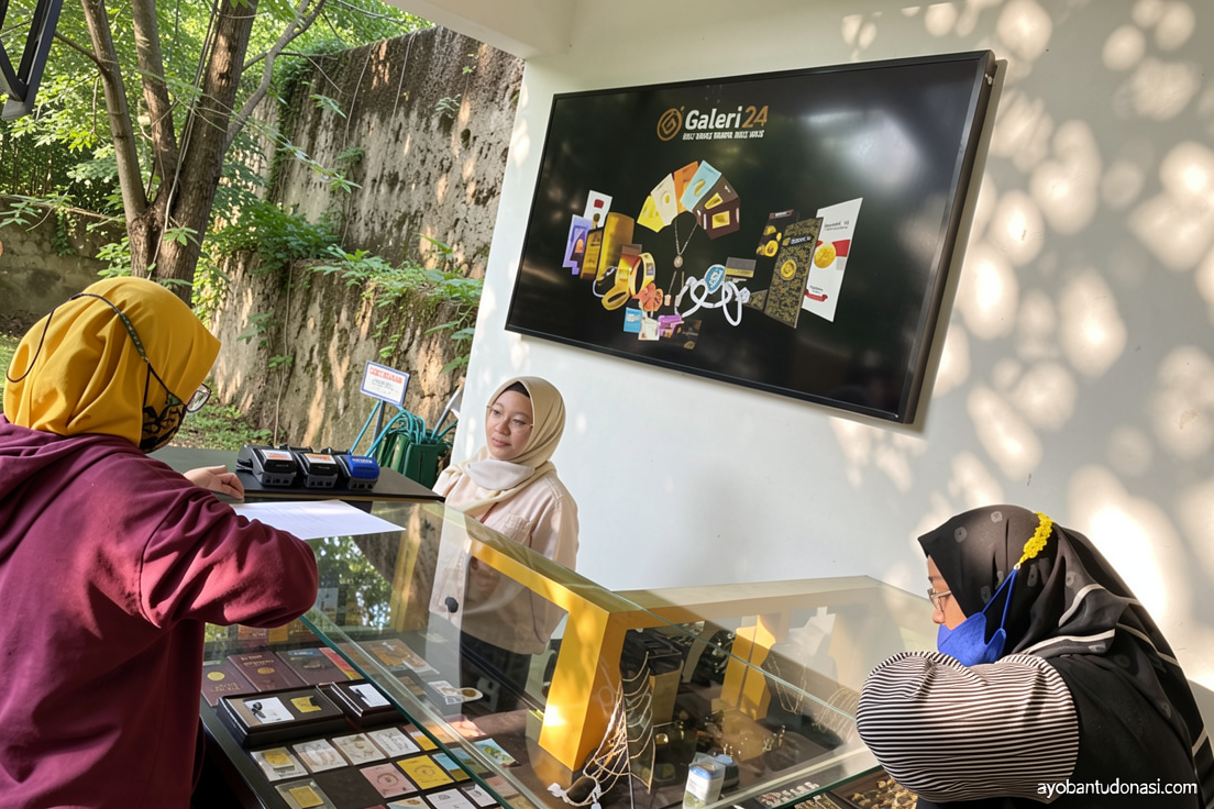 Harga emas Antam pada Kamis naik Rp5.000 jadi Rp2,640 juta/gr
