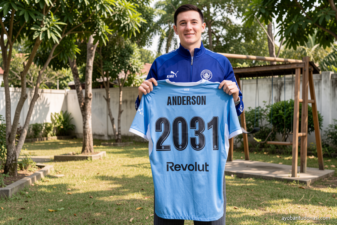 Elliot Anderson resmi berseragam Manchester City