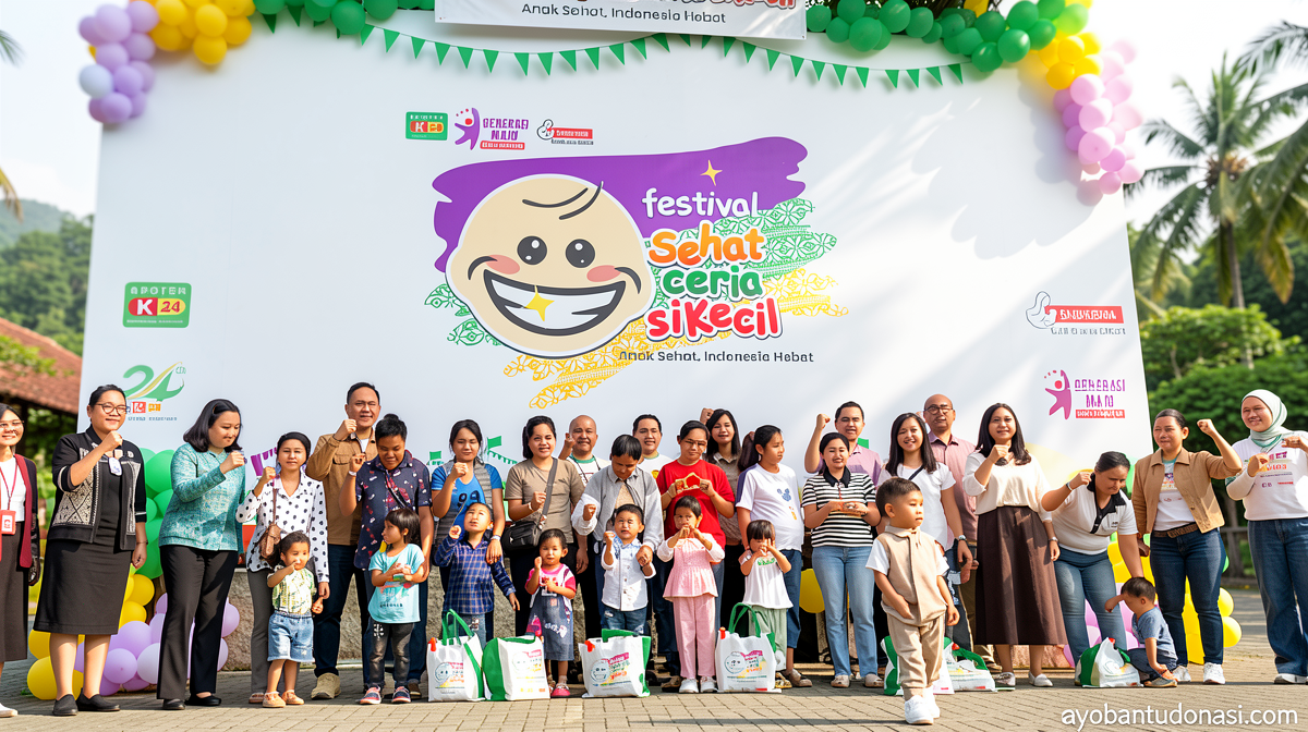 Festival sehat ceria si kecil di Kupang perkuat edukasi kesehatan anak