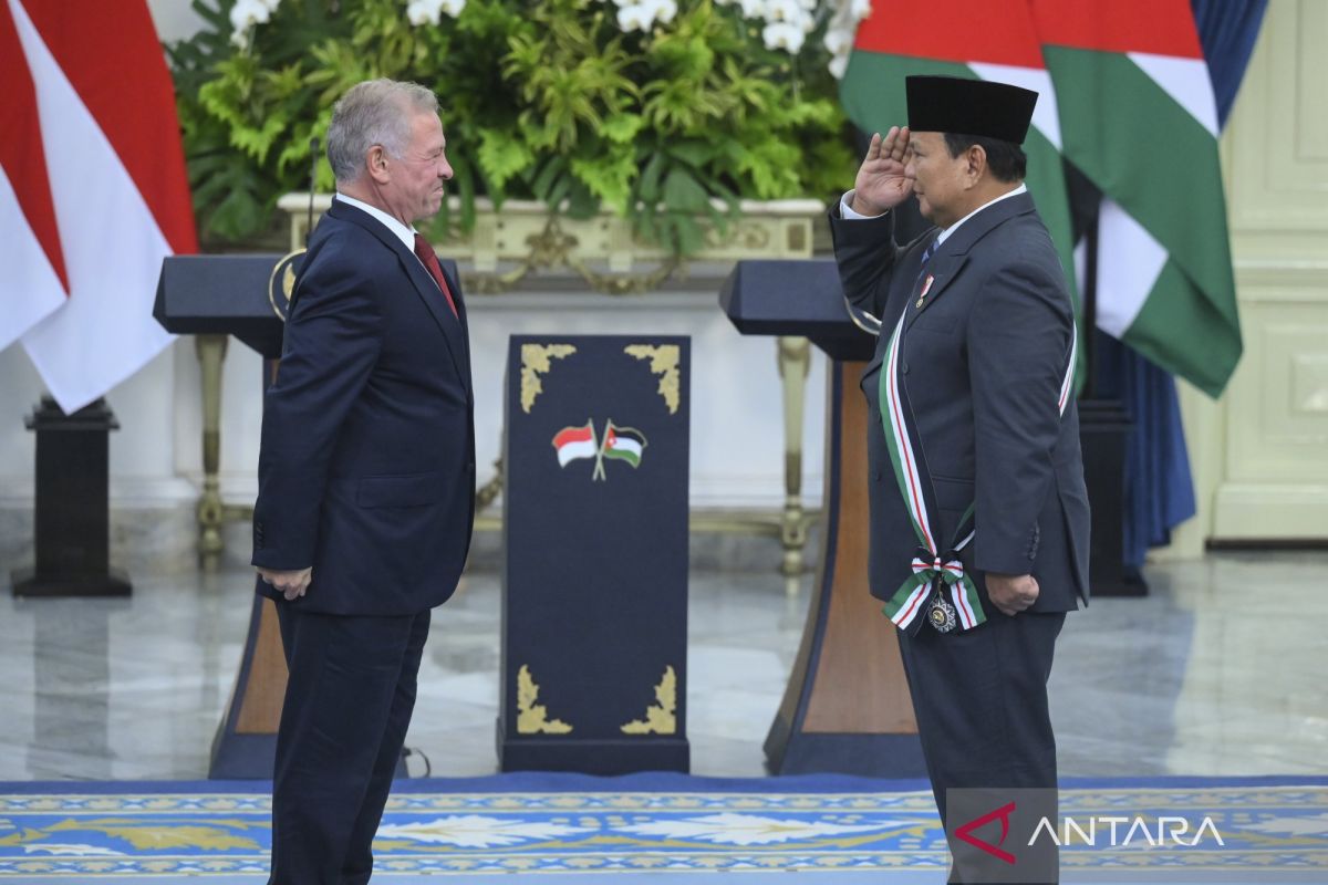 Historic Moment: Raja Yordania Abdullah II sambangi Indonesia, berikut profilnya