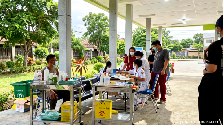RS TC Hillers Maumere alihkan pelayanan medis ke area terbuka