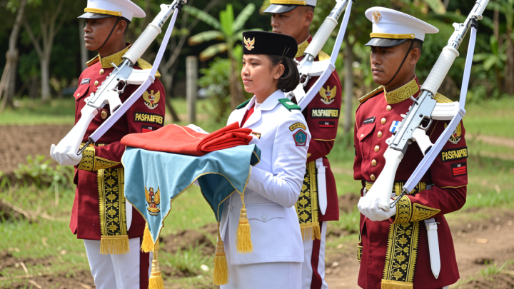 Formasi 17-8-45 Paskibraka: Sejarah dan makna di baliknya