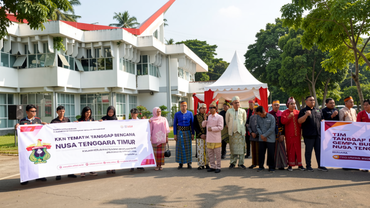 Unhas berangkatkan bertahap mahasiswa KKN tanggap bencana ke NTT